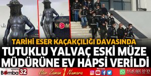 Yalvaç eski Müze Müdürüne ev hapsi verildi