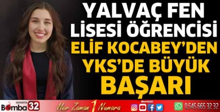 Elif Kocabey'den YKS’de Büyük Başarı