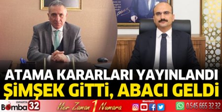 Yalvaç Kaymakamı Bekir Abacı oldu