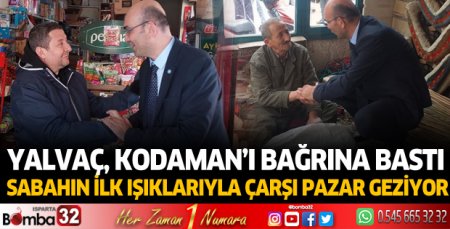 Yalvaç, Kodaman'ı bağrına bastı