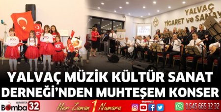 Yalvaç Müzik Kültür Sanat Derneği’nden muhteşem konser