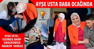 Yalvaç’ın kızı destek turunda