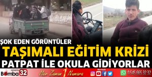 Yalvaç’ta taşımalı eğitim öğrencileri taşınamıyor