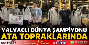 Yalvaçlı dünya şampiyonu topraklarında