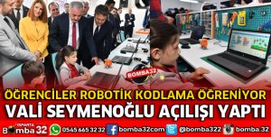 YALVAÇLI ÖĞRENCİLER ROBOTİK KODLAMA ÖĞRENİYOR