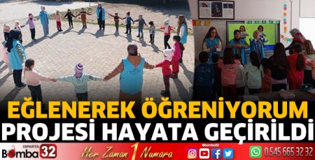 Yalvaç'ta Eğlenerek Öğreniyorum projesi hayata geçirildi
