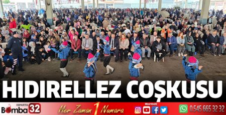 Yalvaç'ta hıdırellez coşkusu