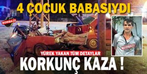 YALVAÇ'TA ÖLÜMLÜ KAZA