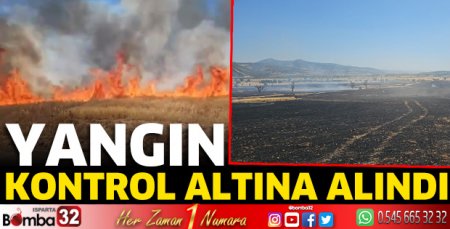 Yangın kontrol altına alındı 