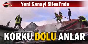 Yangın korkuttu