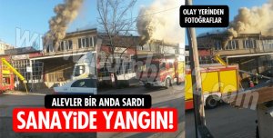 YANGIN PANİĞİ!