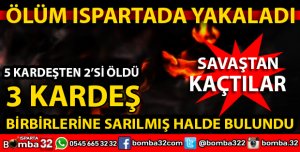 YANGINDA 2 KARDEŞ ÖLDÜ 3 KARDEŞ YARALANDI