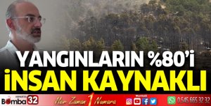 Yangınların yüzde sekseni insan kaynaklı