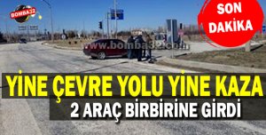 Yanmayan Trafik Işıkları Kazaya Sebep Oldu