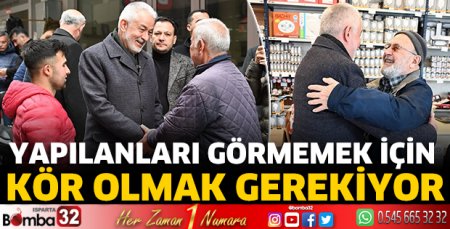 Yapılanları görmemek için kör olmak gerekiyor