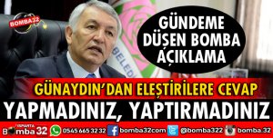 YAPMADINIZ VE YAPTIRMADINIZ