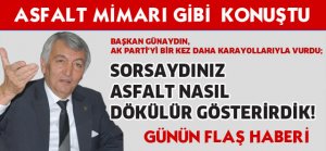 YAPTIKLARI ASFALT DANSEDİYOR