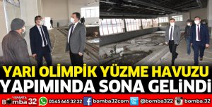YARI OLİMPİK YÜZME HAVUZUNDA SONA GELİNDİ