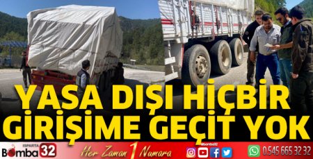 Yasa dışı hiçbir girişime geçit yok