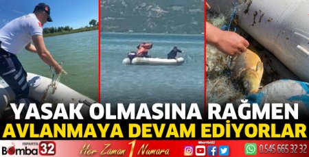 Yasak olmasına rağmen durmuyorlar