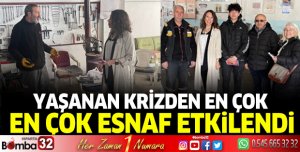 Yaşanan Krizden En Çok Esnaf Etkilendi