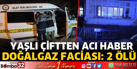 Yaşlı çiftten acı haber