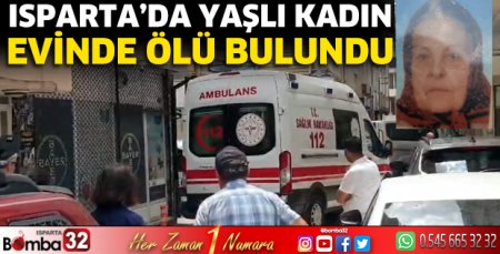 Yaşlı kadın evinde ölü bulundu