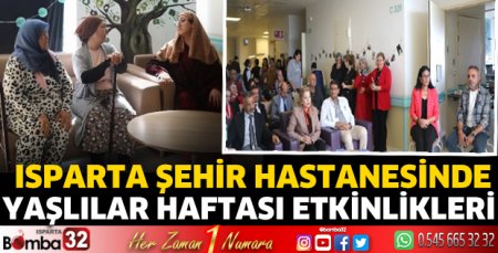 Yaşlılar Haftası etkinlikleri