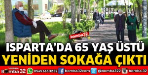 YAŞLILAR YENİDEN SOKAĞA ÇIKTI