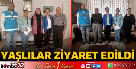 Yaşlılar ziyaret edildi