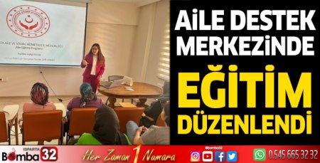 Yaşlılıkta sağlığı koruma eğitimi düzenlendi