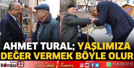 Yaşlımıza değer vermek böyle olur