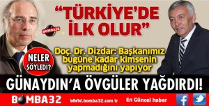 YAVUZ DİNDAR GÜNAYDIN'A ÖVGÜLER YAĞDIRDI