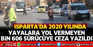 YAYALARA YOL VERMEYEN SÜRÜCÜLERE CEZA