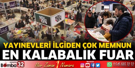 Yayınevleri ilgiden çok memnun
