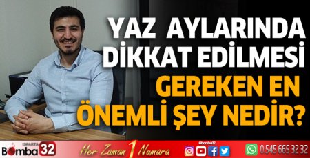 Yaz aylarında nasıl beslenmeliyiz?
