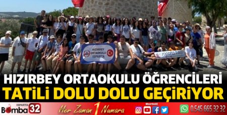 Yaz tatilini dolu dolu geçiriyorlar