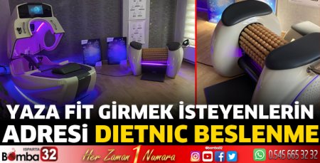 Yaza fit girmek isteyenlerin adresi Dietnic Beslenme