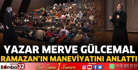 Yazar Merve Gülcemal Ramazan’ın maneviyatını anlattı