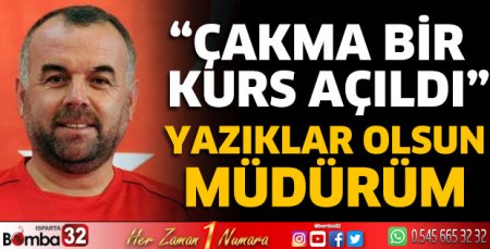 Yazıklar olsun müdürüm