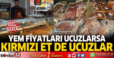 Yem fiyatları ucuzlarsa kırmızı et de ucuzlar