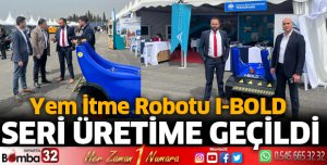 Yem İtme Robotu seri üretime geçildi