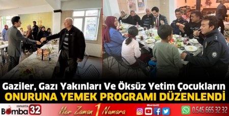 Yemek programı düzenlendi