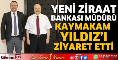 Yen atanan müdürden ziyaret