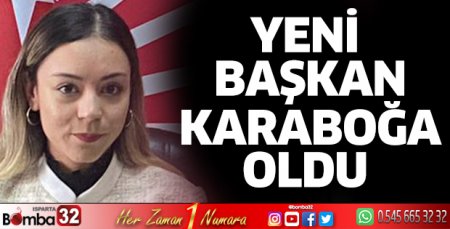 Yeni Başkan Karaboğa oldu