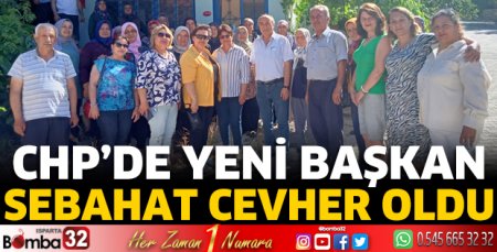 Yeni Başkan Sebahat Cevher 