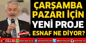 YENİ ÇARŞAMBA PAZARI KOMPLEKSİ BAŞTAN AŞAĞI YENİLECEK