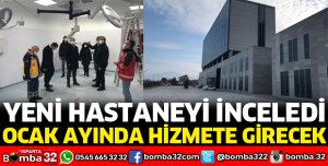 YENİ HASTANE BİNASI HİZMETE GİRİYOR