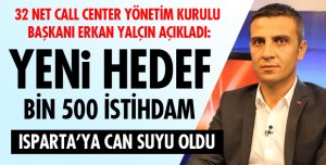 YENİ HEDEF BİN 500 İSTİHDAM