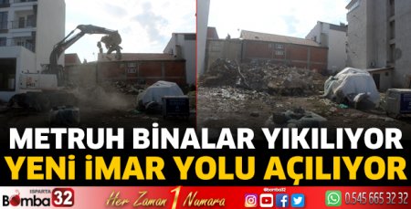 Yeni imar yolu açılıyor